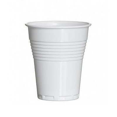 Beker 150ml plastic Wit automaat