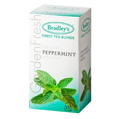 Pepermunt thee van Bradley's Finest Tea Blends