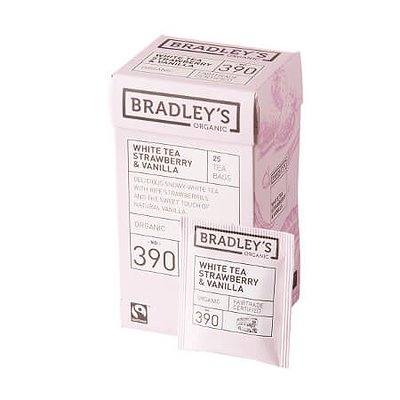 Bradley's Organic aardbei vanille envelop