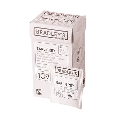 Bradley's Organic earl grey envelop