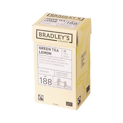 Bradley's Organic groene thee lemon