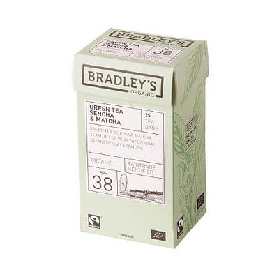 Bradley's Organic groene thee sencha matcha
