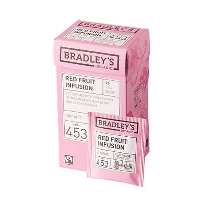 Bradley's Organic rood fruit envelop