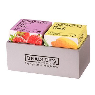 Bradley's Theekist theedoosje 2-vaks