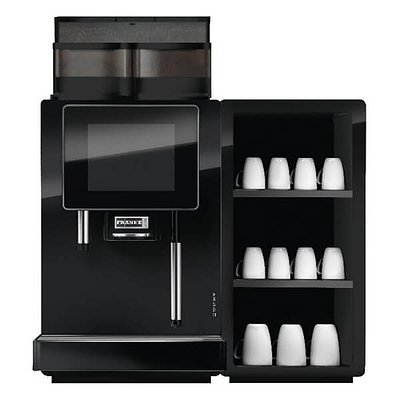 Franke A400 vol automatische koffieautomaat koppen verwarming