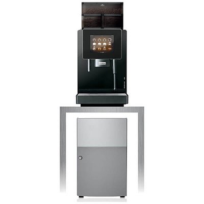 Franke A600 vol automatische koffieautomaat kleine onderkast en tafel