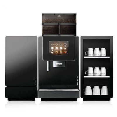 Franke A600 vol automatische koffieautomaat opbergkast en foam master
