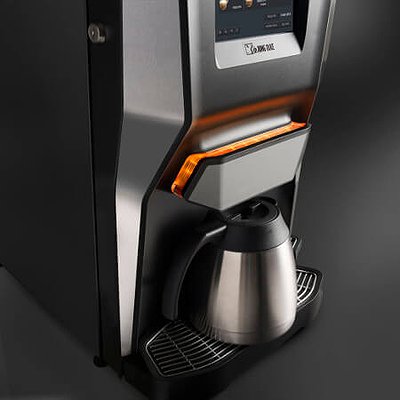 Koffieautomaat EDGE koffiekan functie