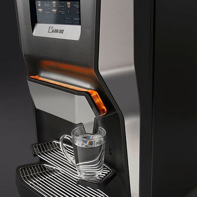 Koffieautomaat EDGE thee tappen