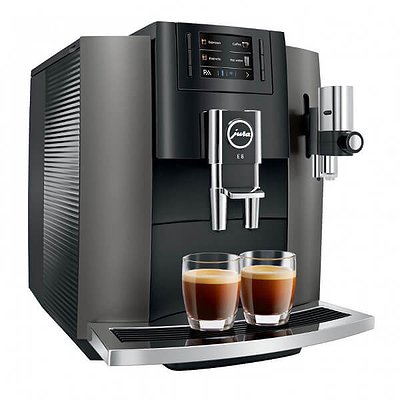 Koffieautomaat Jura E8 Dark Inox