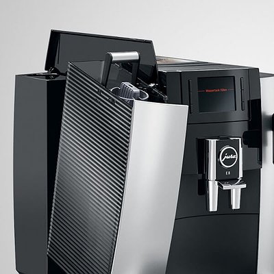 Koffieautomaat Jura E8 Platina display
