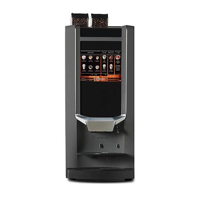 Koffieautomaat Zia Voorzijde met twee bonen