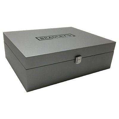 Theekist Bradley's 12-vaks zilver