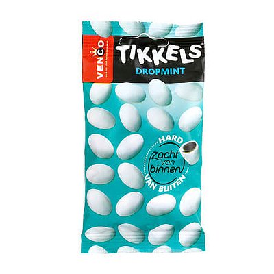 Tikkels Dropmint Venco 45 gram
