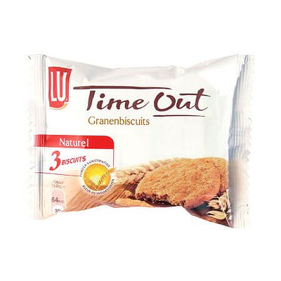 Time Out Granenbiscuits 3 x 43 gram